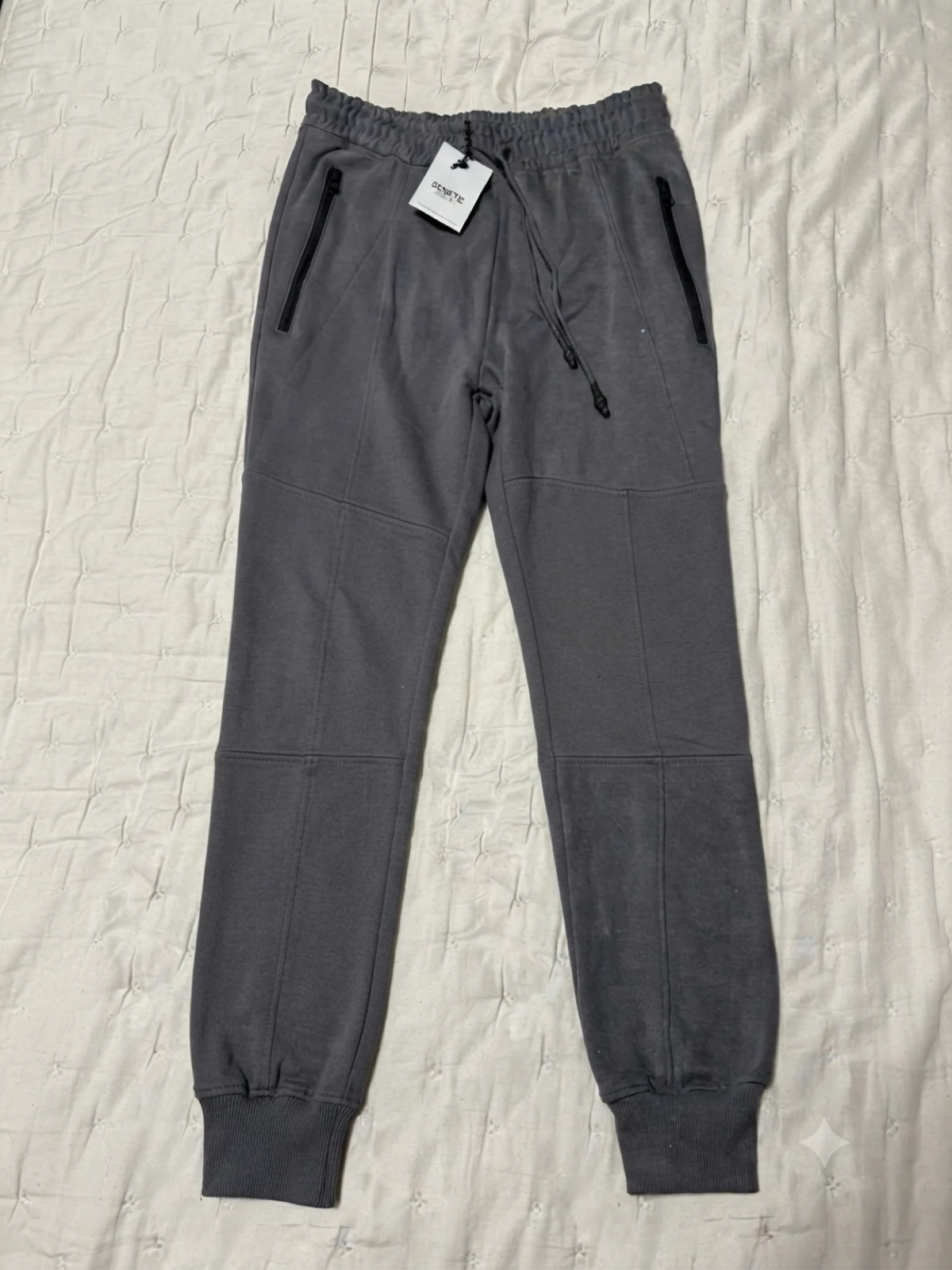 Pantalón de chándal gris oscuro Genetic Apparel